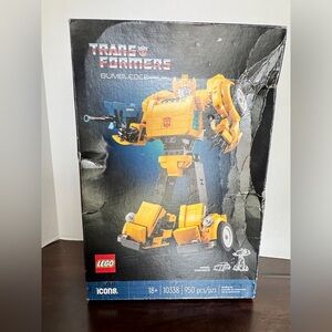 LEGO Yellow Bumblebee Transformer Buildable Model